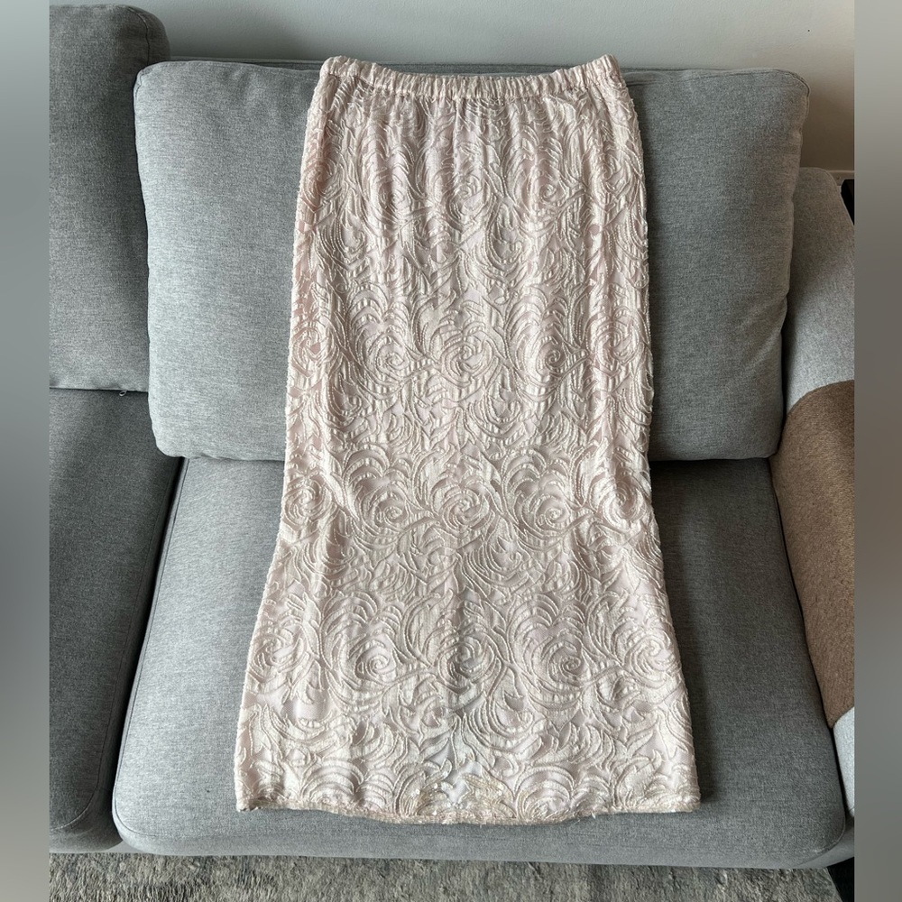 Judith Ann Embroidered Midi/ Maxi Skirt